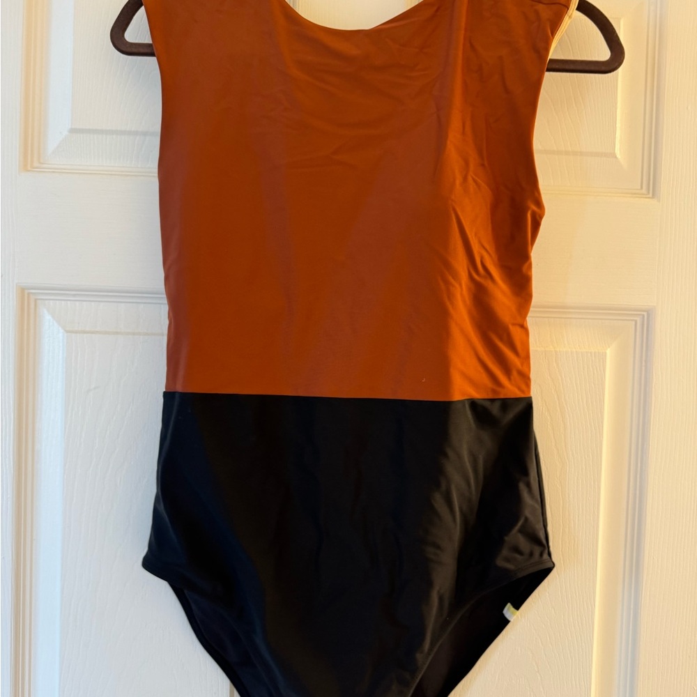 Summersalt Women's One Piece in Rust and Black